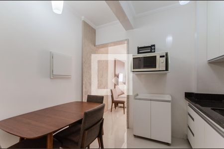 Cozinha de kitnet/studio à venda com 1 quarto, 34m² em Aclimação, São Paulo