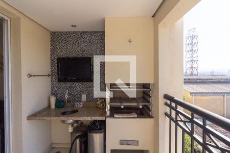 Varanda Sala de apartamento à venda com 3 quartos, 83m² em Jaguaré, Osasco