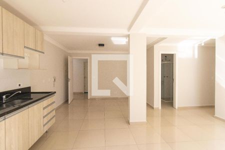 Sala/Cozinha/Área de Serviço de apartamento para alugar com 2 quartos, 73m² em Uberaba, Curitiba