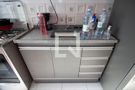 Cozinha e Área de Serviço de apartamento à venda com 2 quartos, 50m² em Vila Curuçá, São Paulo