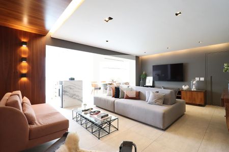 Sala de apartamento à venda com 4 quartos, 157m² em Água Branca, São Paulo