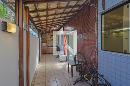 Varanda  de apartamento à venda com 3 quartos, 150m² em União, Belo Horizonte
