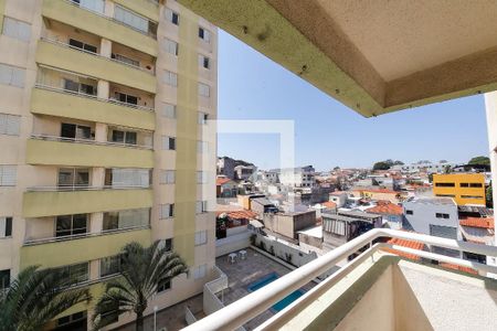 Varanda da Sala de apartamento para alugar com 3 quartos, 67m² em Vila Margarida, São Paulo