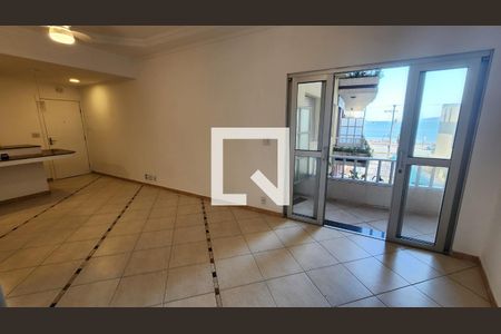 Sala de apartamento para alugar com 1 quarto, 72m² em Ponta da Praia, Santos
