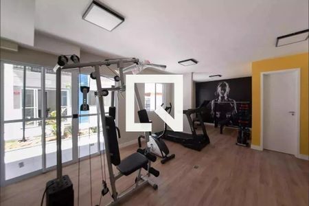 Apartamento para alugar com 33m², 1 quarto e sem vaga Apartamento para alugar com 33m², 1 quarto e sem vagaAcademia