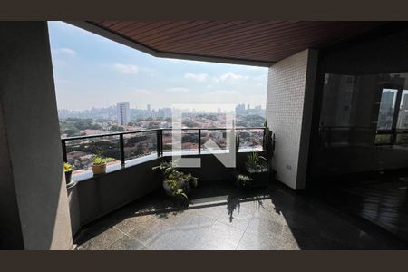 Varanda da Sala de apartamento à venda com 4 quartos, 280m² em Vila Beatriz, São Paulo