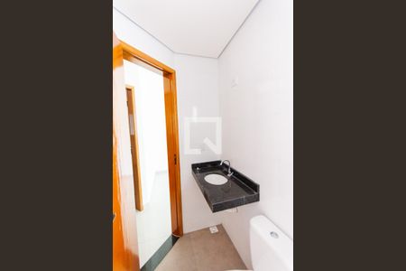 Banheiro de apartamento à venda com 2 quartos, 41m² em Vila Curuca, Santo André