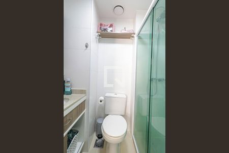 Banheiro da Suíte de apartamento à venda com 3 quartos, 80m² em Cachambi, Rio de Janeiro
