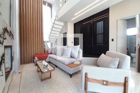 Casa de condomínio à venda com 370m², 3 quartos e 4 vagasSala