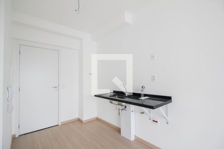  Cozinha de kitnet/studio à venda com 1 quarto, 24m² em Consolação, São Paulo