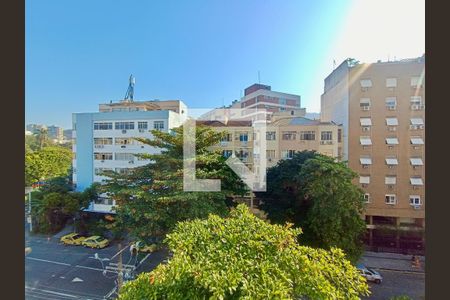 Sala vista de apartamento à venda com 3 quartos, 100m² em Leblon, Rio de Janeiro