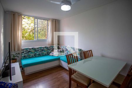 Sala de apartamento à venda com 2 quartos, 56m² em Jardim Prudência, Diadema