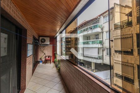 Varanda de apartamento à venda com 3 quartos, 95m² em Recreio dos Bandeirantes, Rio de Janeiro