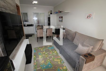 Sala / Cozinha de casa de condomínio à venda com 3 quartos, 100m² em Chora Menino, São Paulo