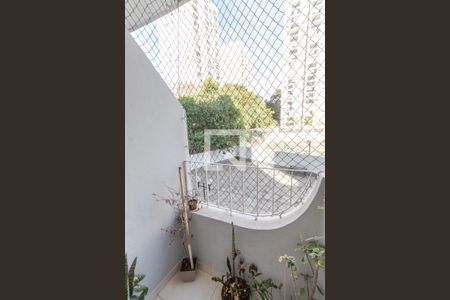 Varanda da Sala de apartamento à venda com 2 quartos, 60m² em Vila Cachoeira, São Paulo