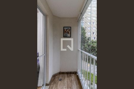 Varanda da Sala de apartamento para alugar com 2 quartos, 49m² em Parque Reboucas, São Paulo