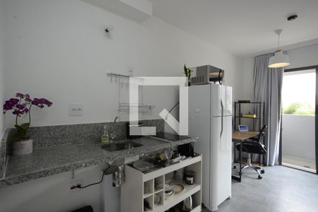 Cozinha de kitnet/studio à venda com 1 quarto, 28m² em Vila Mariana, São Paulo