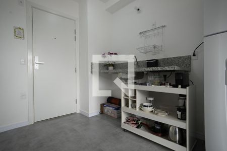 Cozinha de kitnet/studio à venda com 1 quarto, 28m² em Vila Mariana, São Paulo