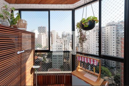 Varanda de apartamento para alugar com 3 quartos, 158m² em Perdizes, São Paulo