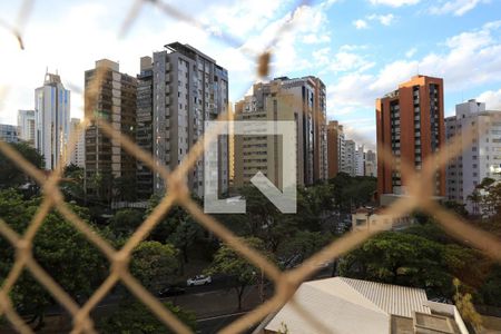 Sala de apartamento à venda com 3 quartos, 110m² em Lourdes, Belo Horizonte