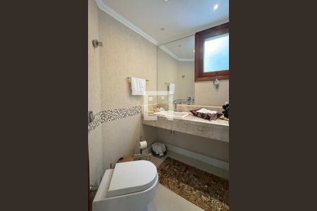 Lavabo de casa de condomínio para alugar com 4 quartos, 430m² em Alphaville, Santana de Parnaíba