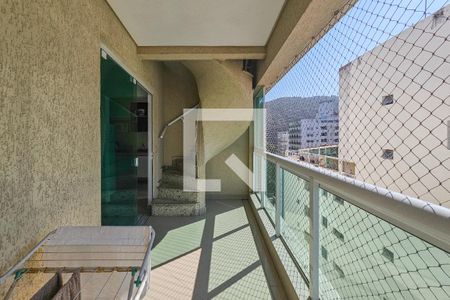 Varanda de apartamento para alugar com 2 quartos, 150m² em , Guarujá