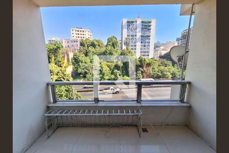Varanda de apartamento à venda com 3 quartos, 100m² em Laranjeiras, Rio de Janeiro