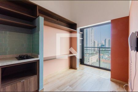 Sala de apartamento à venda com 1 quarto, 29m² em Jardim da Glória, São Paulo