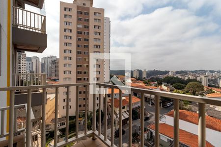 Varanda da Sala de apartamento para alugar com 1 quarto, 43m² em Jardim Paraíso, São Paulo