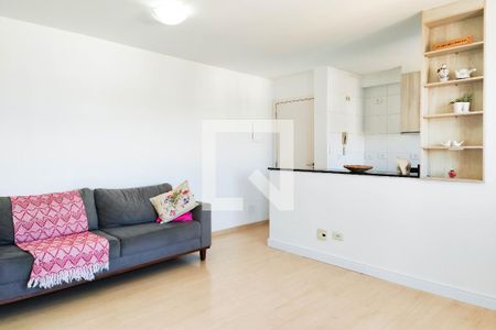 Sala de apartamento para alugar com 2 quartos, 60m² em Vila Valparaiso, Santo André