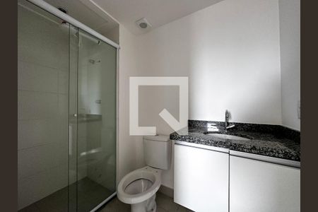 Banheiro Suíte de apartamento para alugar com 1 quarto, 25m² em Jardim Monte Azul, São Paulo