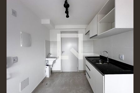 Cozinha de apartamento para alugar com 1 quarto, 25m² em Jardim Monte Azul, São Paulo