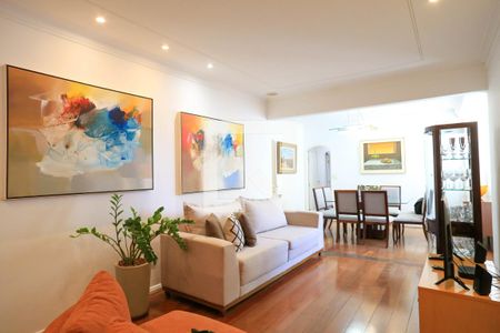 Sala de apartamento à venda com 4 quartos, 128m² em Boa Viagem, Belo Horizonte