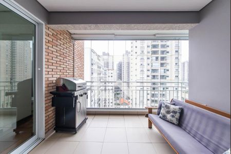 Varanda de apartamento para alugar com 2 quartos, 104m² em Jardim das Acácias, São Paulo