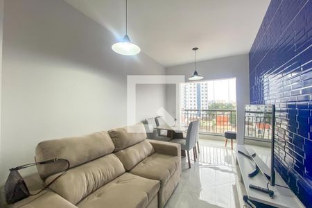 Sala de apartamento para alugar com 1 quarto, 40m² em Santa Terezinha, São Bernardo do Campo