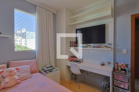 Quarto de apartamento à venda com 3 quartos, 198m² em Sagrada Família, Belo Horizonte