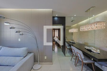 Sala de apartamento à venda com 3 quartos, 198m² em Sagrada Família, Belo Horizonte