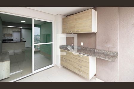 Varanda da Sala de apartamento à venda com 2 quartos, 57m² em Parque Boturussu, São Paulo