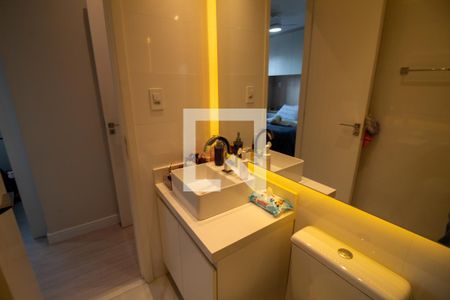 Banheiro da Suíte de apartamento à venda com 2 quartos, 114m² em Santo Amaro, São Paulo