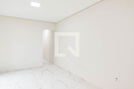 Sala de apartamento à venda com 3 quartos, 90m² em Vila Scarpelli, Santo André