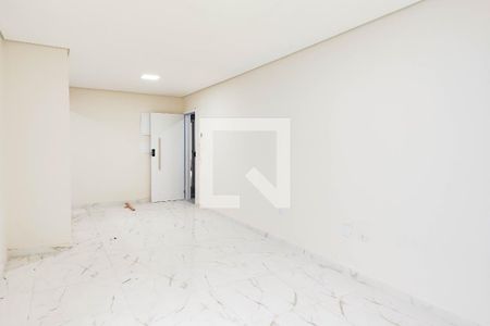 Sala de apartamento à venda com 3 quartos, 100m² em Vila Scarpelli, Santo André