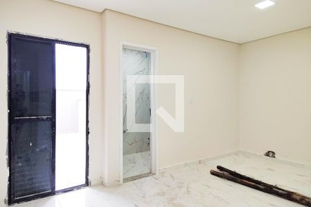 Suite de apartamento à venda com 3 quartos, 100m² em Vila Scarpelli, Santo André