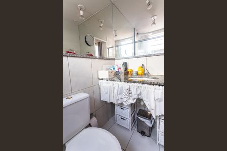 Banheiro da Suíte de apartamento à venda com 3 quartos, 149m² em Santa Efigênia, Belo Horizonte