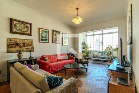 Sala de apartamento à venda com 4 quartos, 176m² em Vila Buarque, São Paulo