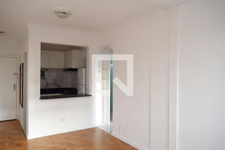 Sala de apartamento para alugar com 1 quarto, 52m² em Jardins, São Paulo