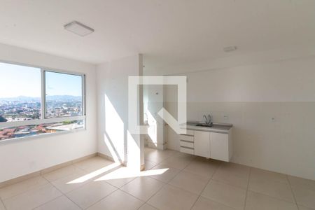 Sala/Cozinha de apartamento à venda com 2 quartos, 52m² em Santa Maria, Belo Horizonte