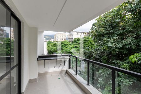 Varanda da Sala de apartamento para alugar com 3 quartos, 83m² em Tijuca, Rio de Janeiro