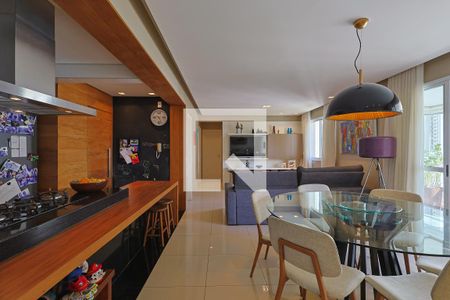 Sala de apartamento à venda com 2 quartos, 105m² em Vila da Serra, Nova Lima