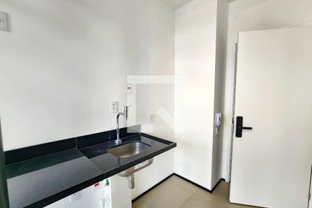 Sala e Cozinha de apartamento para alugar com 1 quarto, 45m² em Vila Olímpia, São Paulo