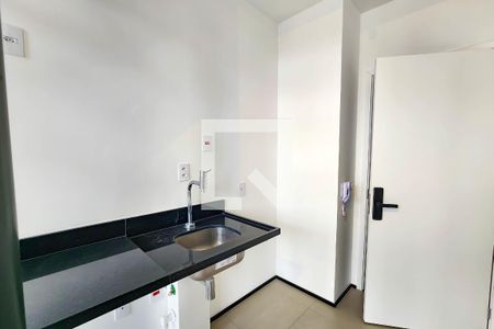 Sala e Cozinha de apartamento à venda com 1 quarto, 45m² em Vila Olímpia, São Paulo